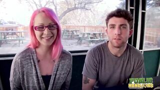 PublicHandjobs - Hanging Out At A Rest Stop With Vikki Velancorte Turns Into A Handjob